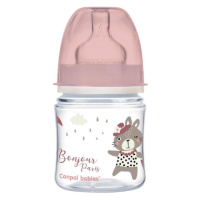 Antikoliková fľaša Canpol Babies Easy Štart - Bonjour, 120 ml ružova