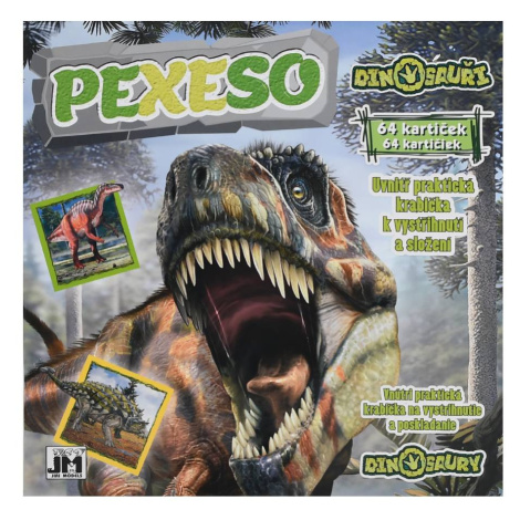 PEXESO V ZOŠITE DINOSAURY