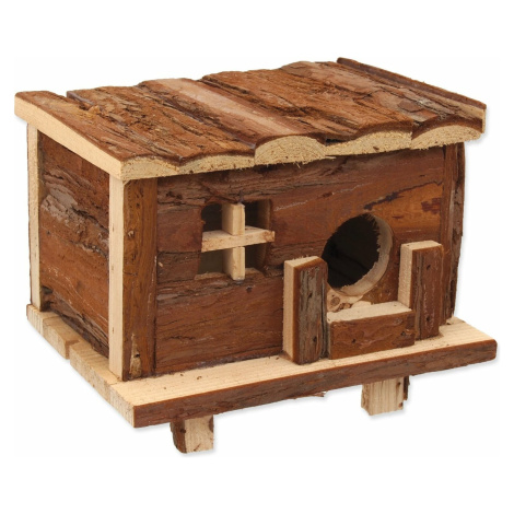 Domček Small Animals Srub drevený s kôrou 18x13x13,5cm