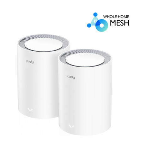 Cudy AX1800 Mesh Wi-Fi 6 Solution 2-Pack,  Chipset MT7621A +MT7905DAN +MT7975DN