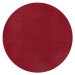 Kusový koberec Fancy 103012 Rot - červený kruh - 200x200 (průměr) kruh cm Hanse Home Collection 