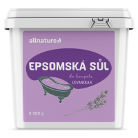 Allnature Epsomská sůl Levandule 5 kg