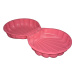 Pieskovisko dvojdielne Watershell Pink BIG mušľa 2*100 l na vodu a piesok 88*88*21 cm ružové od 