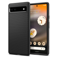 Kryt Spigen Liquid Air, black - Google Pixel 6a (ACS04474)