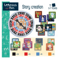Náučná hra pre najmenších Story Creation Educa Učíme sa vymýšľať rozprávky s obrázkami 72 dielov
