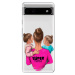 Odolné silikónové puzdro iSaprio - Super Mama - Two Girls - Google Pixel 6a 5G