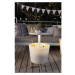 Okrúhly záhradný stolík so zásobníkom na ľad 49.5x49.5 cm Illuminated cool – Keter