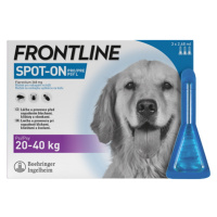 FRONTLINE Spot-On pre psy L (20-40 kg) 2,68 ml 3 pipety