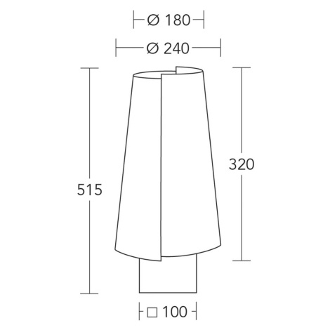 Stolná lampa HerzBlut Jojo, drevo, hnedá/krémová, 51,5 cm, E27