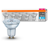 OSRAM LED reflektor GU10 2,6W 4 000K 230lm 36° 5ks