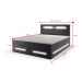 Expedo Čalúnená posteľ boxspring MINOR + topper, 160x200, soft 11