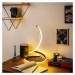 Čierna LED stolová lampa (výška  40 cm) Yay – Opviq lights