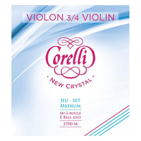Sada huslí Savarez 3700M Corelli New Crystal 3/4 - stredná