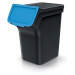 NABBI NPW20S4 odpadkový kôš na triedený odpad (4 ks) 20 l čierna