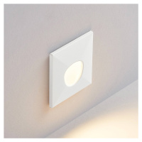 Molto Luce LED vstavané svietidlo Wall 68 R Sina IP44 SQ, biele, CCT