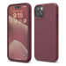 Elago kryt Silicone Case pre iPhone 15 - Burgundy