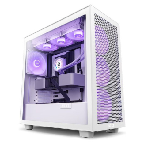 NZXT H7 Flow RGB edition biela