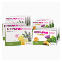 Hepafar | 3-mesačný Hepafar detox pečene | Očista pečene a regenerácia | 10x silnejší účinok | 6