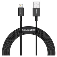 Baseus Superior CALYS-C01 Kábel USB / Lightning 2.4A 2m, Čierny