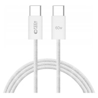 Kábel TECH-PROTECT ULTRABOOST CLASSIC TYPE-C CABLE PD60W/3A 200CM WHITE (9319456607130)