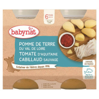 BABYBIO menu zemiaky s treskou 2x200 g