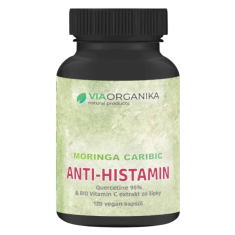 VIA ORGANIKA moringa caribic Anti-Histamin 120 kapsúl