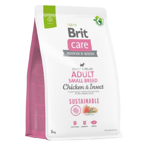 Brit Care dog Sustainable Adult Small Breed 3kg