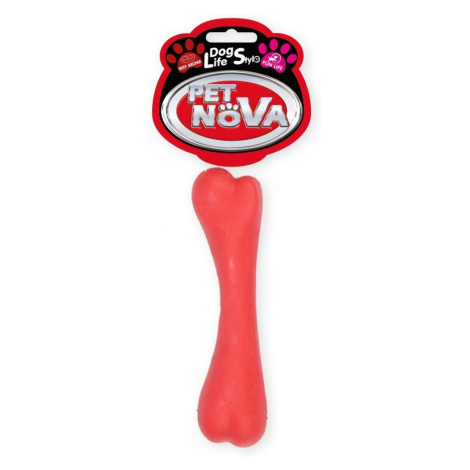 Petnova Hracky TPR BONE 16 CM RED