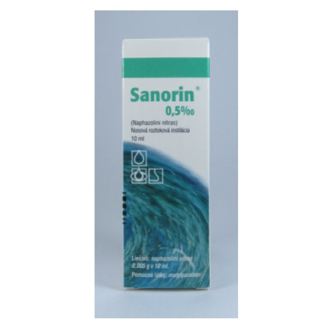 Sanorin 0,5 ‰ 10 ml