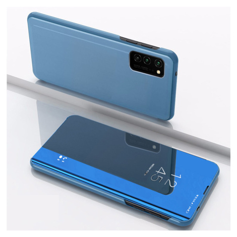 Diárové puzdro na Samsung Galaxy S21 FE 5G G990 Clear View modré