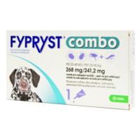 FYPRYST combo 268 mg/241,2 mg psy 20-40 kg 2,68 ml