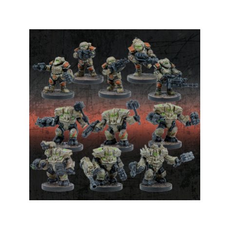 Mantic Games Deadzone Forge Father Hold Warriors Starter