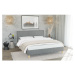 Čalúnená dvojlôžková posteľ s roštom 160x200 cm Tina – Ropez