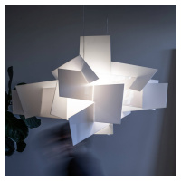 Foscarini Big Bang LED svietidlo, biela, Ø 130 cm