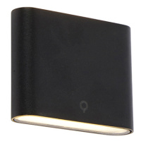 Moderné vonkajšie nástenné svietidlo čierne 11,5 cm vrátane LED IP65 - Batt
