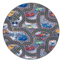 Detský kusový koberec Play 105204 kruh Rozmery koberca: 200x200 kruh