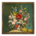 Nástenný obraz Vintage Flowers, 50 × 50 cm