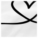 Bavlnené obliečky na vankúše v súprave 2 ks 50x75 cm My love – Blanc