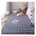 Antracitovosivý umývateľný koberec 80x150 cm Bubble Anthracite – Mila Home