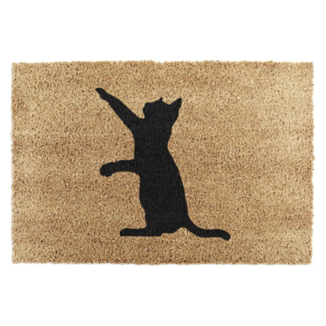 Rohožka z kokosového vlákna 40x60 cm Cat – Artsy Doormats