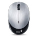 Genius Myš NX-9000BT, 1200DPI, Bluetooth, optická, 3tl., bezdrátová, stříbrná, vestavěná baterie