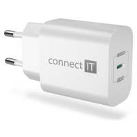 CONNECT IT Voyager2 nabíjací adaptér 1×USB-C biela 25W PD