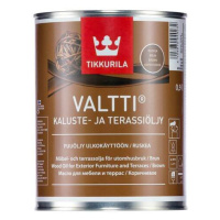 TIKKURILA VALTTI TERRACE & FURNITURE OIL - Olej na drevený nábytok a terasy hnedá 0,9 L