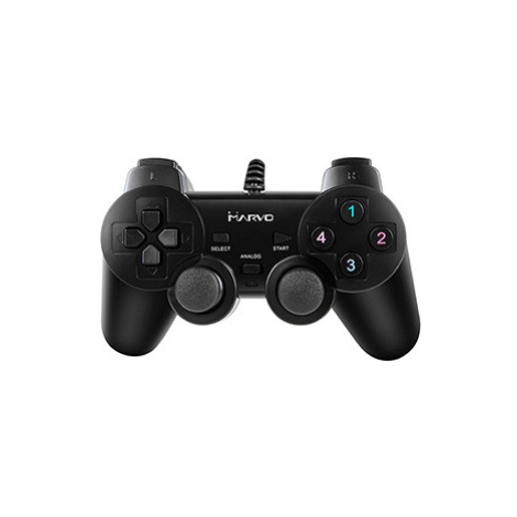 Gamepad Marvo GT-006, 15tl., USB, černý, vibrační