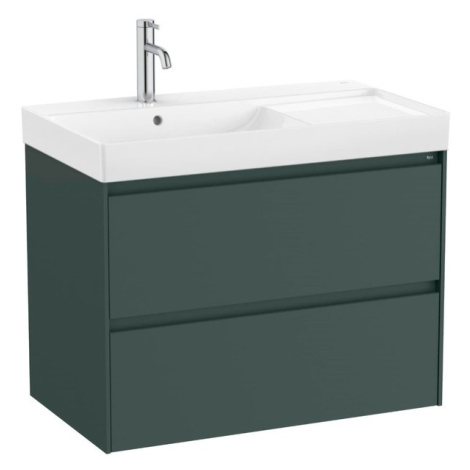 Kúpeľňová skrinka s umývadlom Roca ONA 80x64,5x46 cm zelená mat ONA802ZZML
