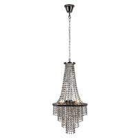 Čierne závesné svietidlo Markslöjd Allington Chandelier, ø 38 cm