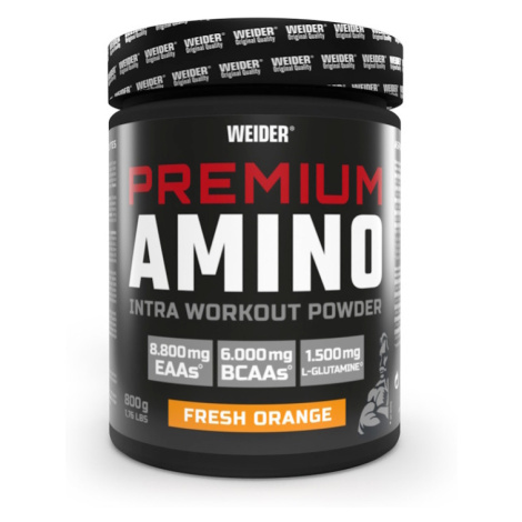 WEIDER Premium Amino Nestimulačná predtréningová zmes 800 g