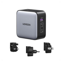 UGREEN USB-A+2*USB-C 65 W GaN Tech Worldwide Travel Fast Charger