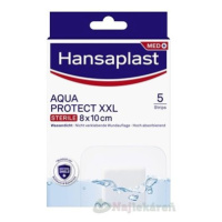 Hansaplast AQUAPROTECT XXL vodotesná náplasť (8x10 cm), 5ks