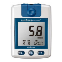 EASYGLUCO Glukometer 25 kusov testovacích prúžkov a 25 kusov lanciet